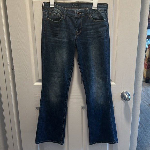 Lucky Brand Sweet N Low Vintage Cotton Blend Flare Jeans - Picture 8 of 12